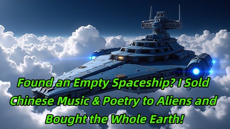 Found an Empty Spaceship? I Sold Chinese Music &amp; Poetry to Aliens and Bought the Whole Earth!