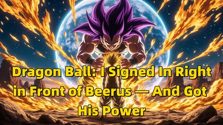 Dragon Ball: I Signed In Right in Front of Beerus — And Got His Power