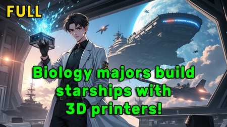 Biology majors build starships with 3D printers!