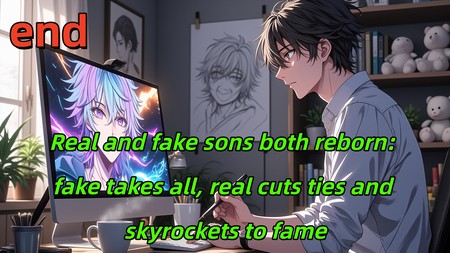 Real and fake sons both reborn: fake takes all, real cuts ties and skyrockets to fame