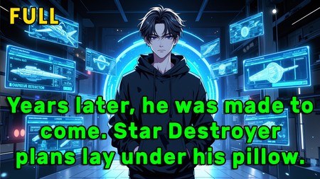 Years later, he was made to come. Star Destroyer plans lay under his pillow.