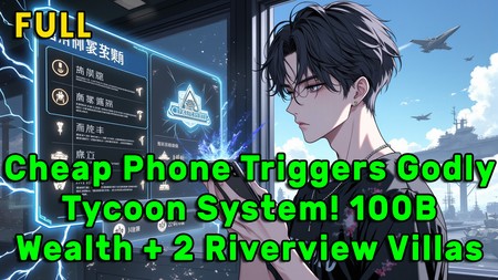 Cheap Phone Triggers Godly Tycoon System! 100B Wealth + 2 Riverview Villas