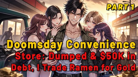 Doomsday Convenience Store: Dumped &amp;amp; $50K in Debt, I Trade Ramen for Gold
