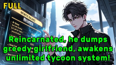Reincarnated, he dumps greedy girlfriend, awakens unlimited tycoon system!
