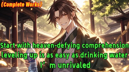 Start with heaven-defying comprehension, leveling up is as easy as drinking water—I’m unrivaled!