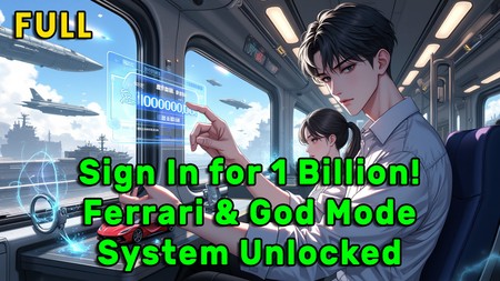 Sign In for 1 Billion! Ferrari &amp; God Mode System Unlocked