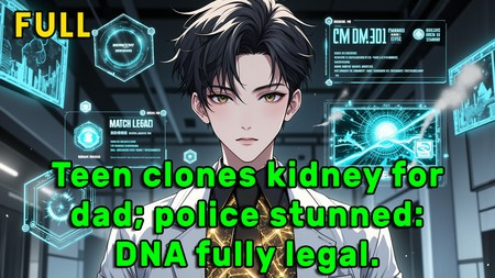 Teens clones kidney for dad; police stunned: DNA fully legal.
