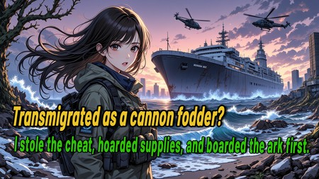 Transmigrated as a cannon fodder? I stole the cheat, hoarded supplies, and boarded the ark first