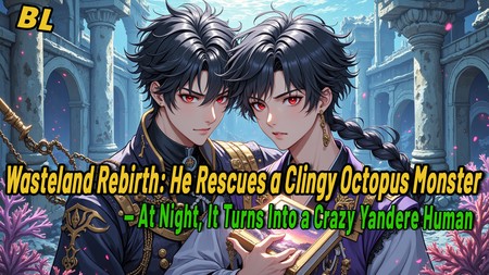 Wasteland Rebirth: He found a clingy octopus mutant — by night, a mad possessive human form