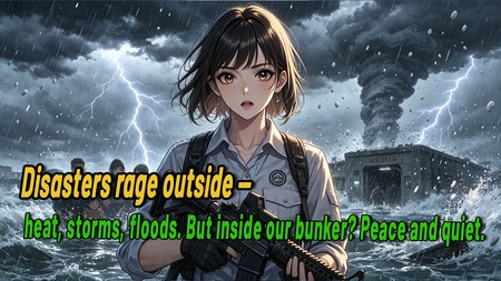 Heatwaves, storms, hail, floods… while the world ends outside, my family stays safe in our bunker.
