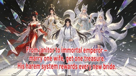 From trash to god-king — one wife, one treasure. His system pays him to build a harem. #xiuxian