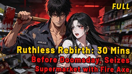 Ruthless Rebirth: 30 Mins Before Doomsday, Seizes Supermarket with Fire Axe