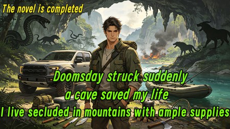 Doomsday struck suddenly, a cave saved my life. I live secluded in mountains with ample supplies.