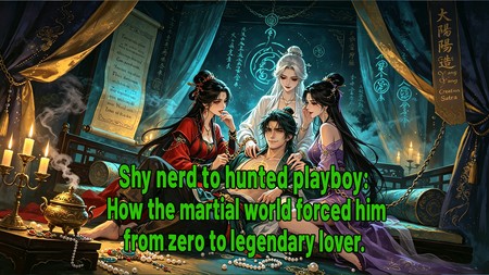 Shy nerd to hunted playboy: How the martial world forced him from zero to legendary lover.#xiuxian