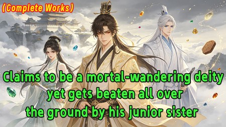 Claims to be a mortal-wandering deity, yet gets beaten all over the ground by his junior sister.