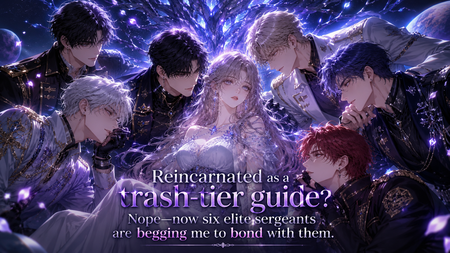 Reincarnated as a trash-tier guide? Nope—now six elite sergeants are begging me to bond with them.
