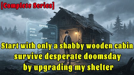 Start with only a shabby wooden cabin, survive desperate doomsday by upgrading my shelter.
