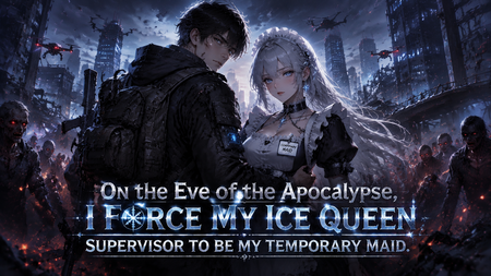 On the Eve of the Apocalypse, I Force My Ice Queen Supervisor to Be My Temporary Maid.