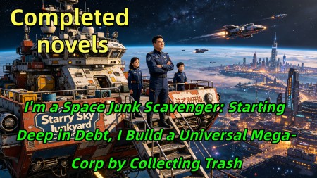 I'm a Space Junk Scavenger: Starting Deep in Debt, I Build a Universal Mega-Corp by Collecting Trash