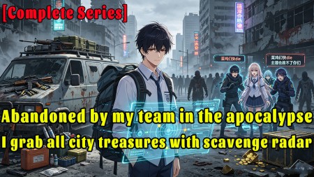Abandoned by my team in the apocalypse, I grab all city treasures with scavenge radar