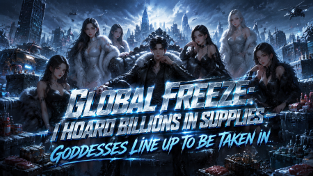Global Freeze: I Hoard Billions in Supplies — Goddesses Line Up to Be Taken In