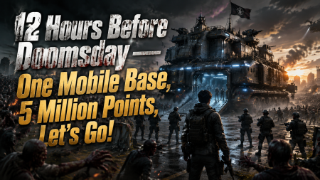 12 Hours Before Doomsday — One Mobile Base, 5 Million Points, Let&amp;#039;s Go!