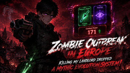 Zombie Outbreak in Europe — Killing My Landlord Dropped a Mythic Evolution System!