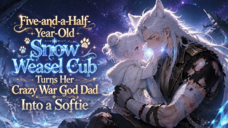 Five-and-a-Half-Year-Old Snow Weasel Cub Turns Her Crazy War God Dad Into a Softie