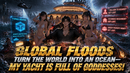Global Floods Turn the World Into an Ocean — My Yacht Is Full of Goddesses!