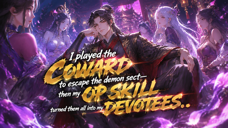 Abducted by a harem sect, I faked cowardice to run—until my broken skill made the entire sect worship me.