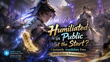 Humiliated in Public at the Start? I Instantly Annihilate Foes With Infinite Enhancement