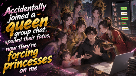 Accidentally joined a queen group chat, spoiled their fates, now they're forcing princesses on me