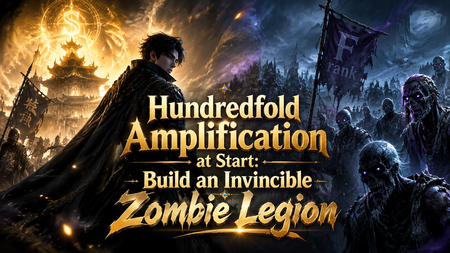 Hundredfold Amplification at Start: Build an Invincible Zombie Legion