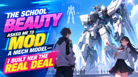 The school beauty asked me to mod a mech model — I built her the real deal instead