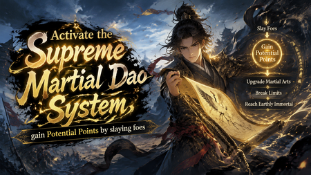Activate the Supreme Martial Dao System, gain Potential Points by slaying foes