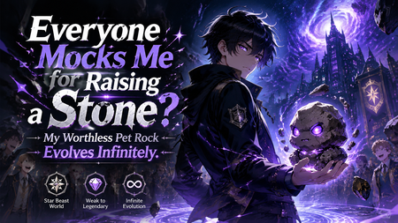 Everyone mocks me for raising a stone? My worthless pet rock evolves infinitely.