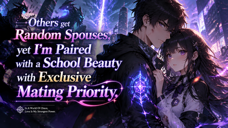 Others get random spouses, yet I'm paired with a school beauty with exclusive mating priority.