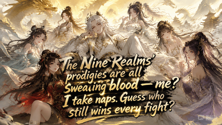The Nine Realms' prodigies are all sweating blood — me? I take naps. Guess who still wins every fight?
