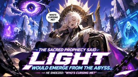 The sacred prophecy said light would emerge from the abyss — he sneezed: "Who's cursing me?"